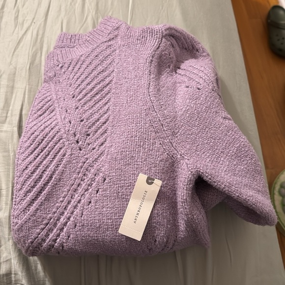 ✨ Anthropologie Scalloped Collar Sweater Sz XL - Picture 7 of 7